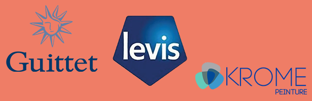marques de peinture Levis, Krome, Guittet